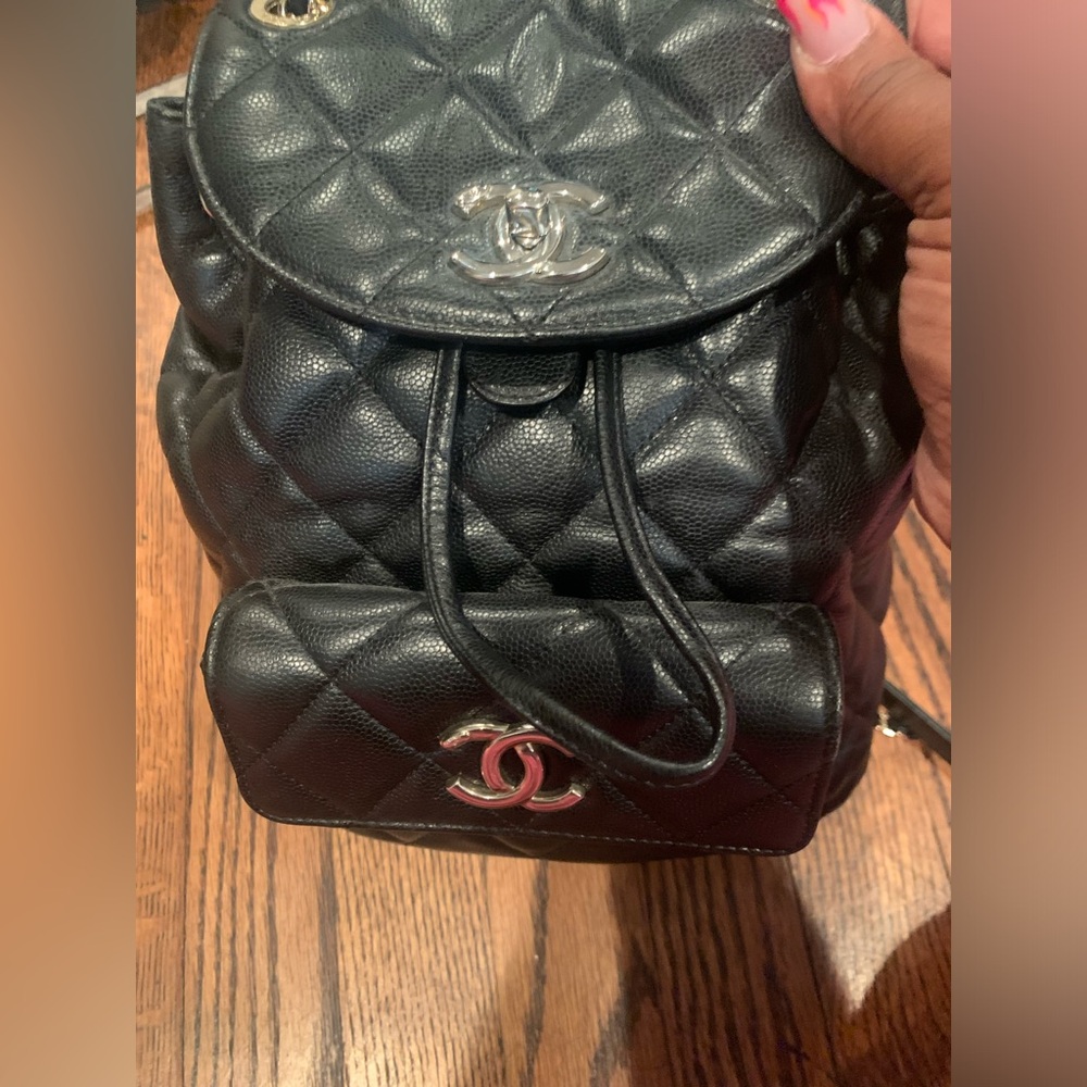 Chanel mid size bookbag